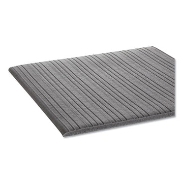 Crown Ribbed Anti-fatigue Mat, Vinyl, 27 X 36, Gray freeshipping - TVN Wholesale